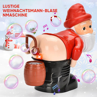 🎁HEISSER VERKAUF 50% RABATT🔥Lustige Weihnachtsmann Blasenblasmaschine