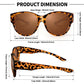🔥Zeitlich begrenzte Aktion 49% Rabatt😎UV400 Schutz Überzieh-Sonnenbrille👓