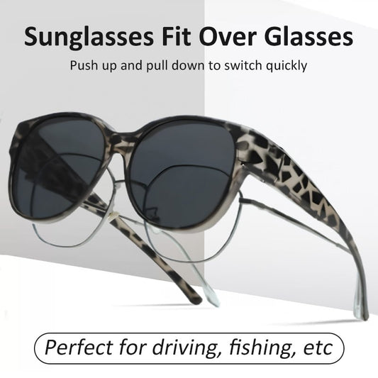 🔥Zeitlich begrenzte Aktion 49% Rabatt😎UV400 Schutz Überzieh-Sonnenbrille👓