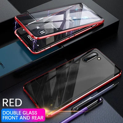 💥Limited time 50% off🔥High Definition Magnetic Tempered Glass Double-sided Phone Case For Samsung