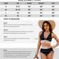 💃Urlaubsangebot 57 % RABATT💃Bikini-Sets mit hoher Taille und Bauchkontrolle in Farbblock-Optik
